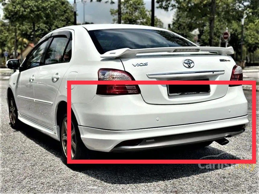 Original Toyota Vios TRD 2nd Generation NCP93 Dugong rear