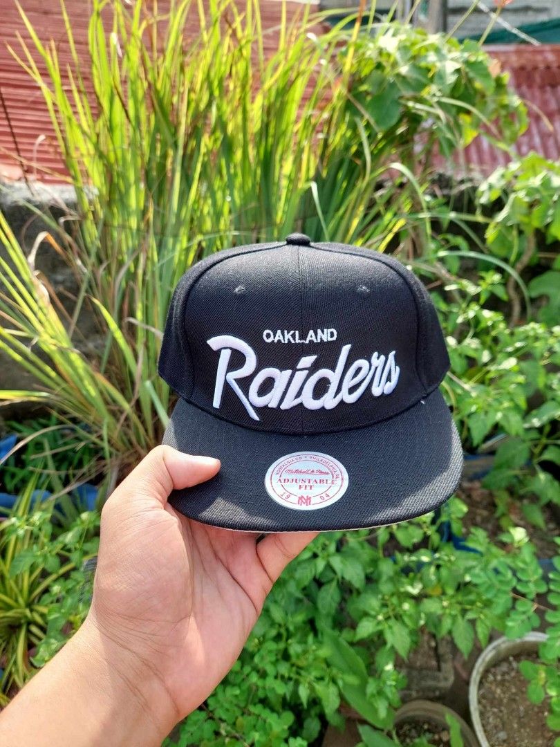 New Era 9FIFTY Script Las Vegas Raiders Snapback Hat Black