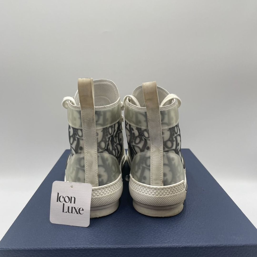 P2494 Dior B23 Kid s High Top Sneaker 38 Men s Fashion