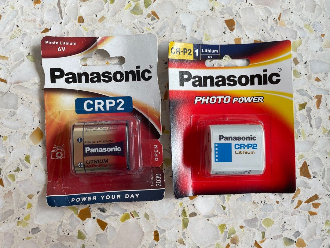 Panasonic CR-P2 Batteries, Photography, Photography Accessories ...