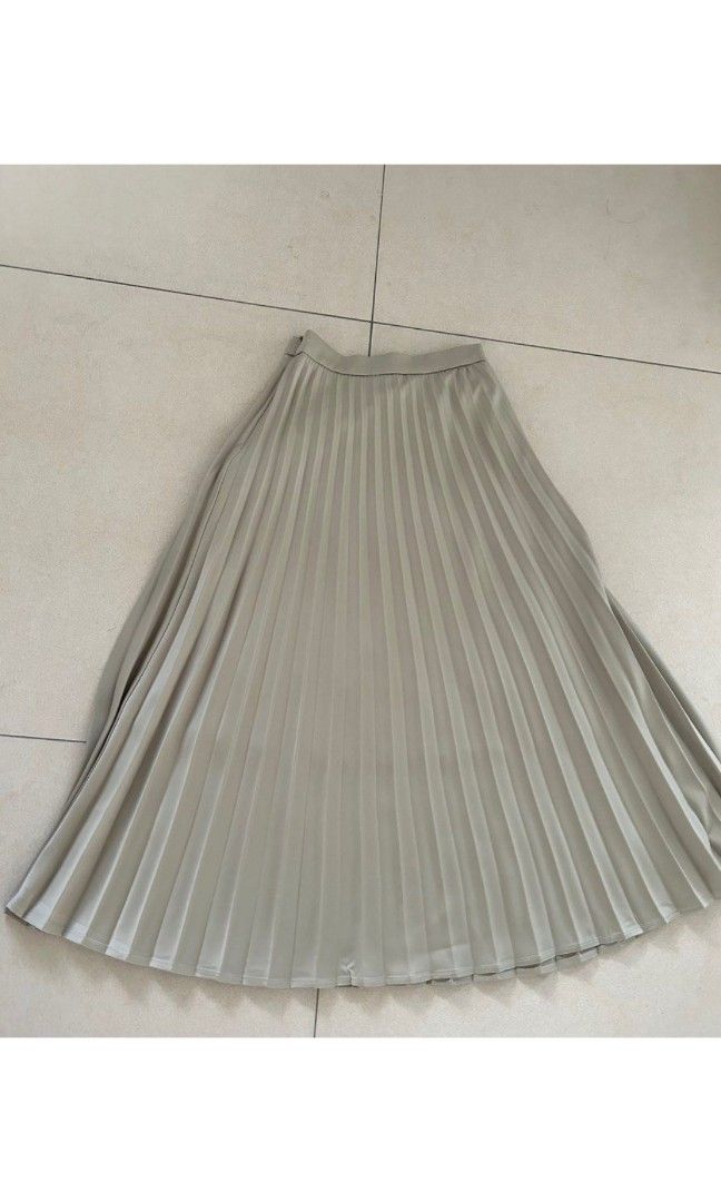 Pleated Korean skirt, Women's Fashion, Bottoms, Skirts on Carousell