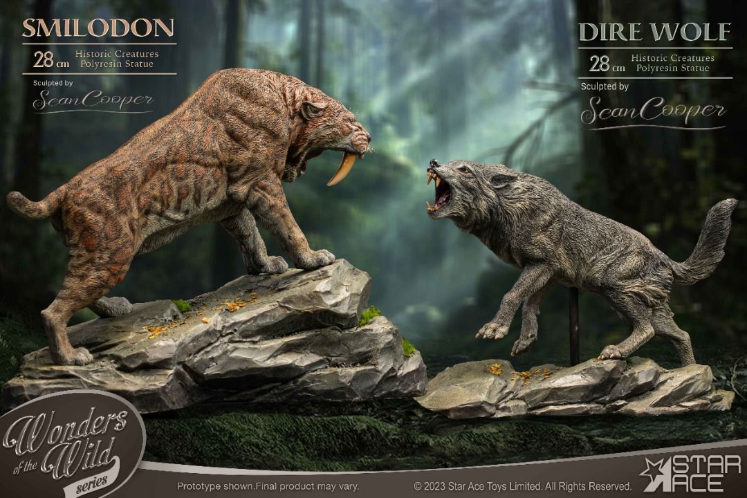 Dire sale wolf figure