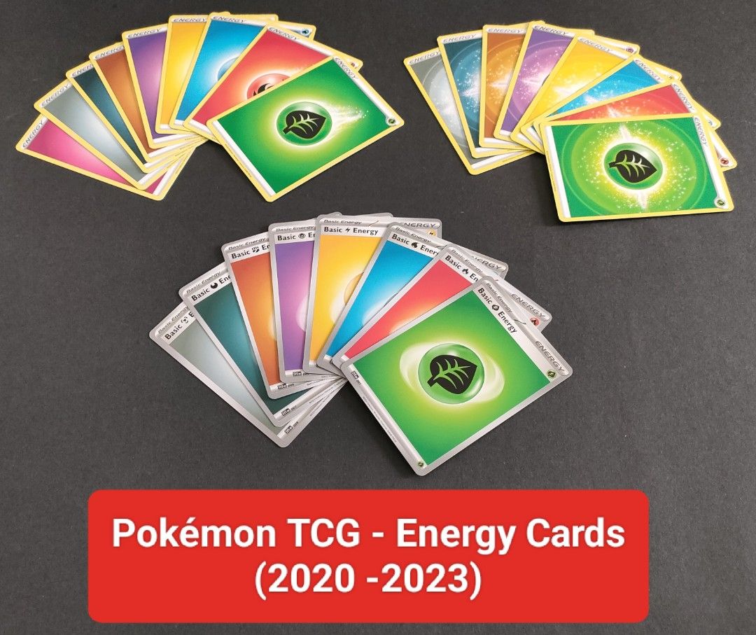 Card] Pokemon Trading Card Game (TCG) - Sword and Shield / Scarlet and  Violet 2020 / 2022 / 2023 Energy Cards (Non Holo) *FREE MAILING for  purchase of 6 sets and above*,