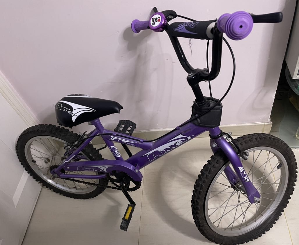PONY BMX KID BIKE 16 PONY BMX 16 PURPLE
