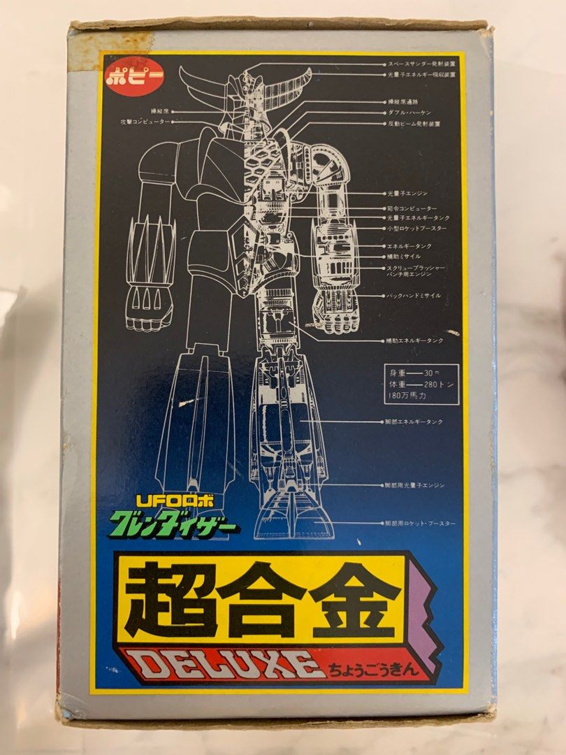 Popy DX 巨靈神（一期）可遇不可求超合金懷舊玩具GA-37 UFO 飛碟