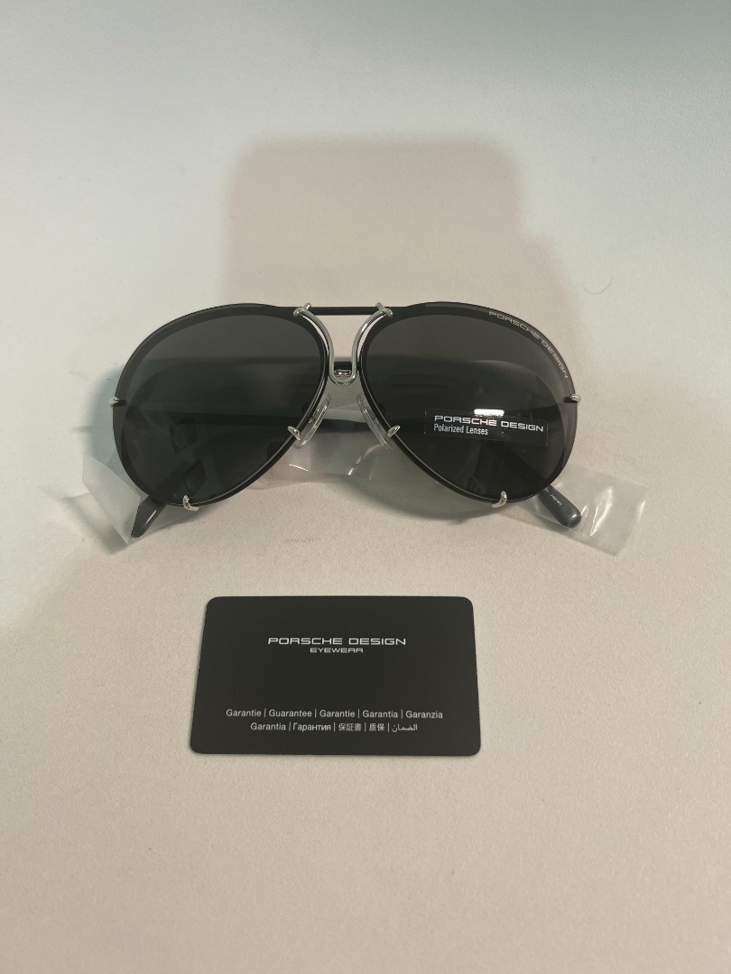 Porsche Design Herren Sonnenbrille P8478 - U Gold Black 66mm