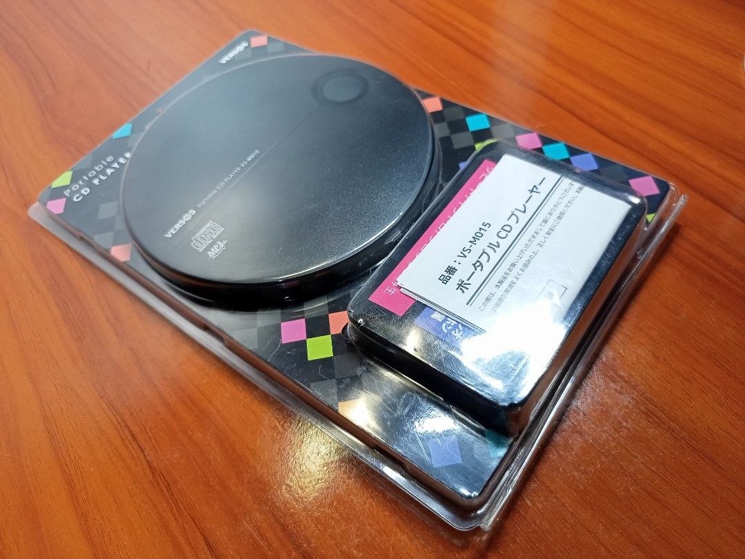Portable CD Player VERSOS VSM015 Discman Walkman JAPAN SURPLUS, Audio