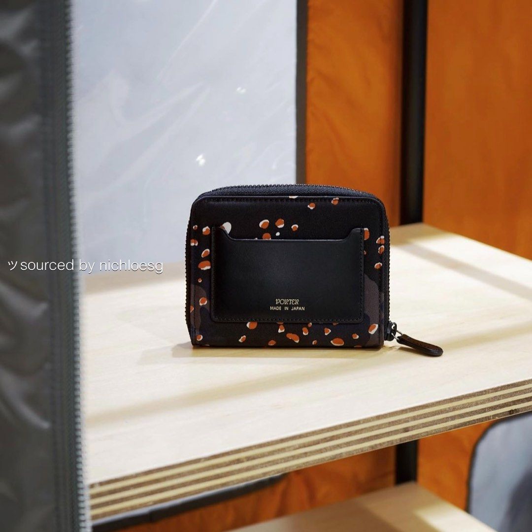 PORTER PS CHIP CAMO WALLET
