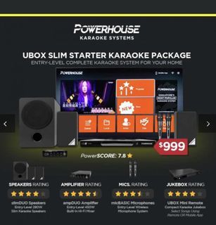 Powerhouse Karaoke system