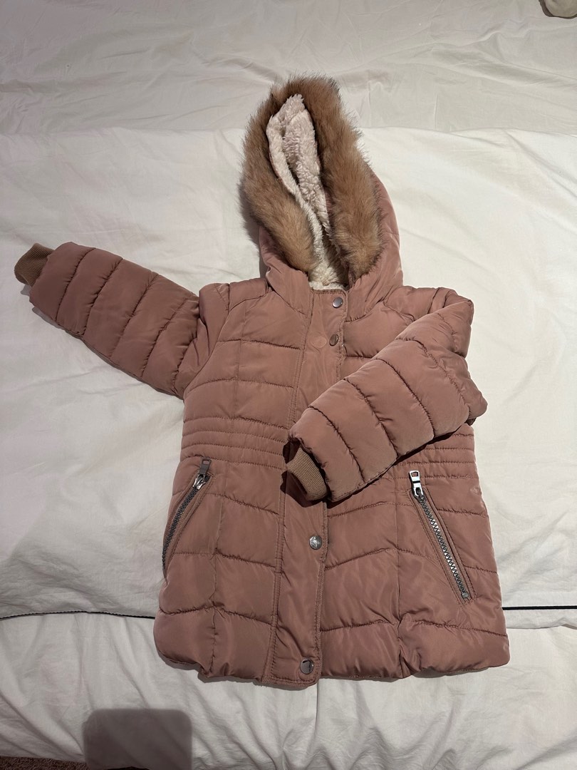 Pink puffer outlet jacket primark