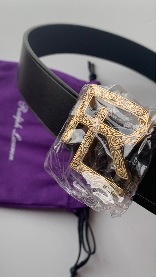 Gold top plaited belt