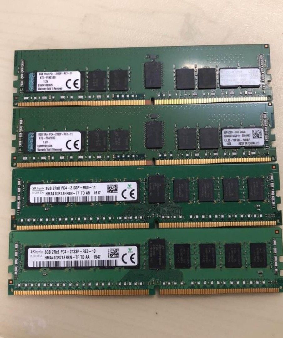 8G ECC RAM, 電腦＆科技, 電腦周邊及配件, 電腦周邊產品- Carousell