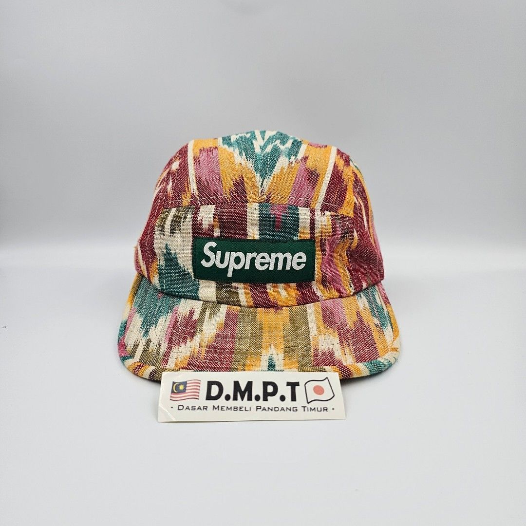 Supreme ikat cheap camp cap