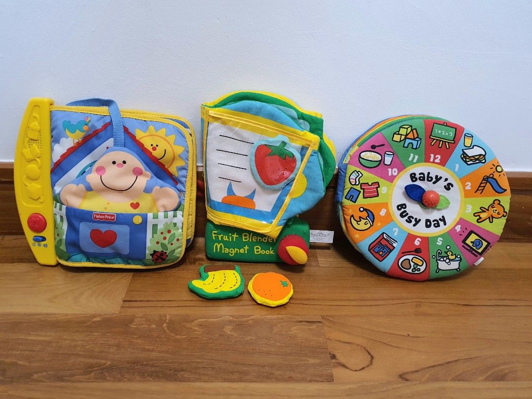 Read Play Baby soft books
