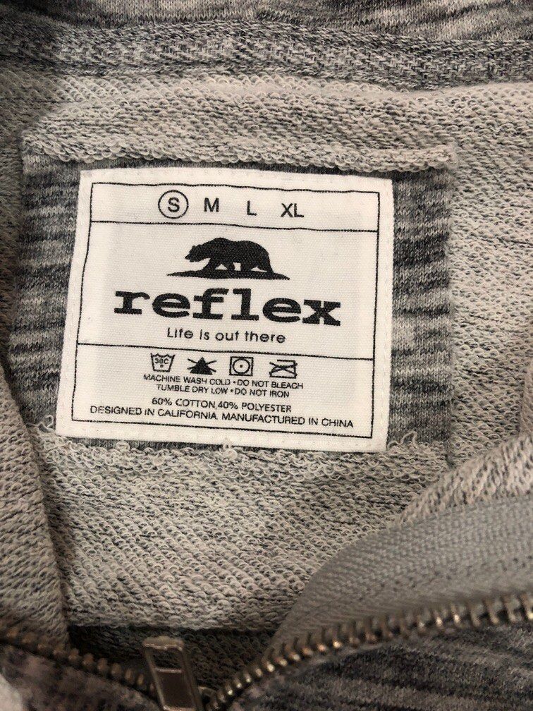 Reflex zip up store hoodie