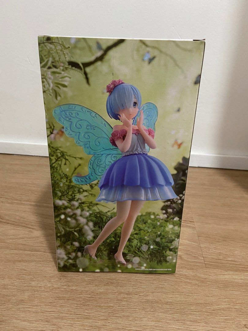 ReZero Rem Butterfly Fairy Figure Banpresto, Hobbies & Toys, Toys
