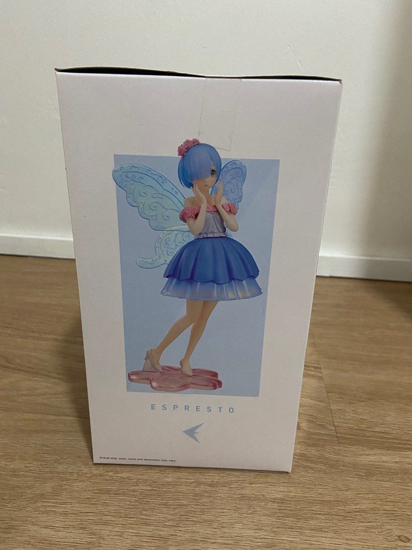 ReZero Rem Butterfly Fairy Figure Banpresto, Hobbies & Toys, Toys