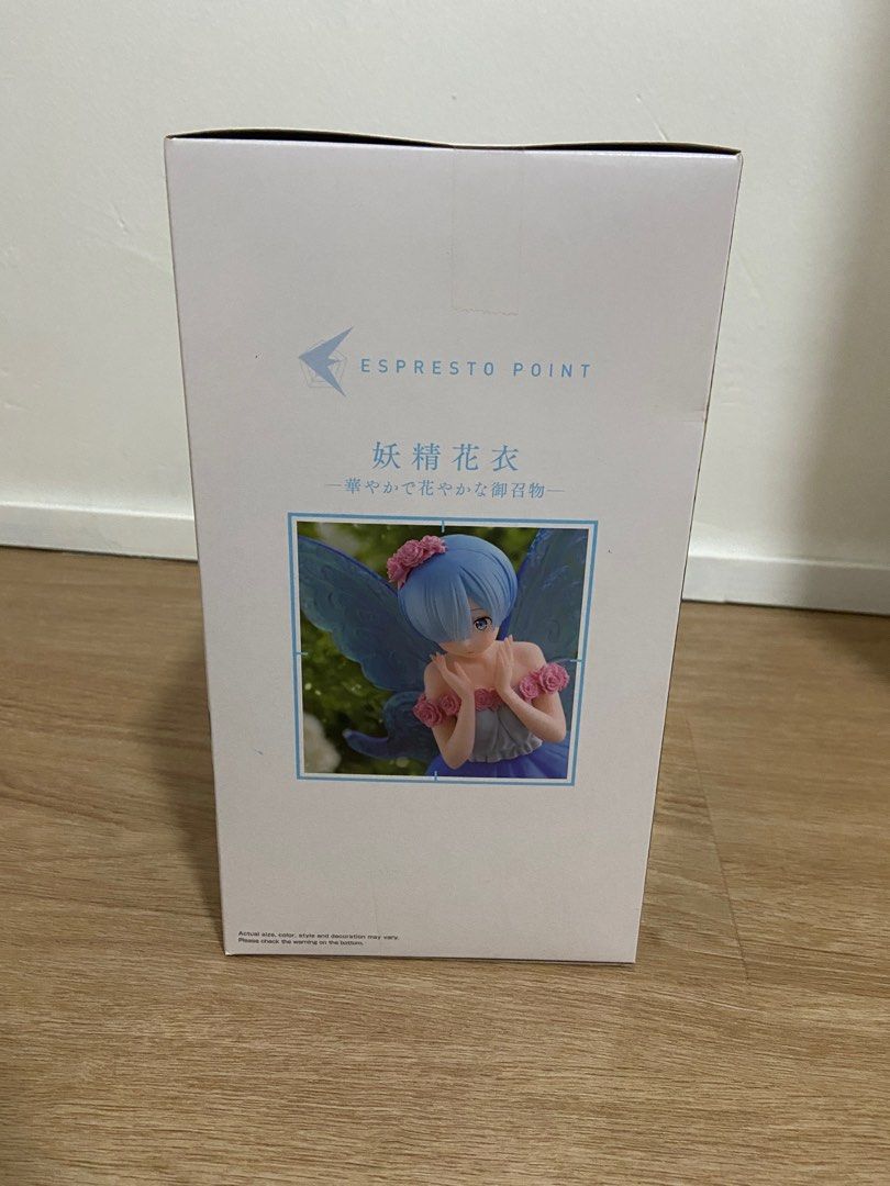 ReZero Rem Butterfly Fairy Figure Banpresto, Hobbies & Toys, Toys