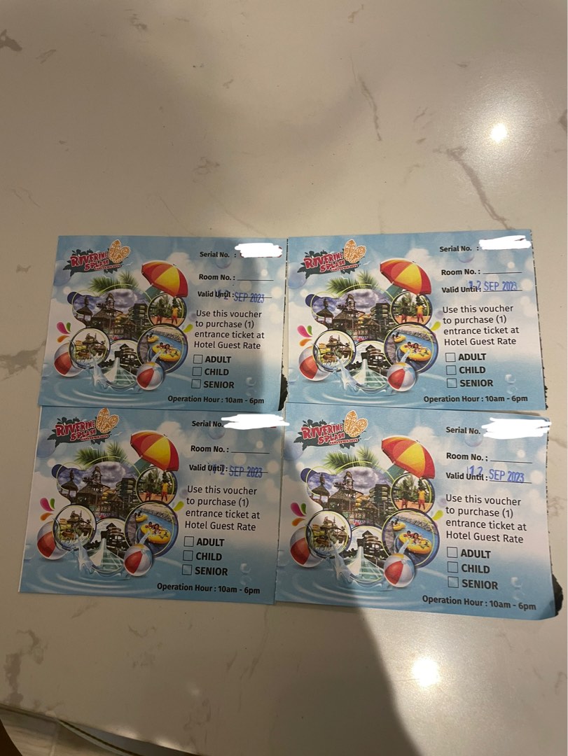 Riverine Splash Amverton Cove, Tickets & Vouchers, Vouchers on Carousell