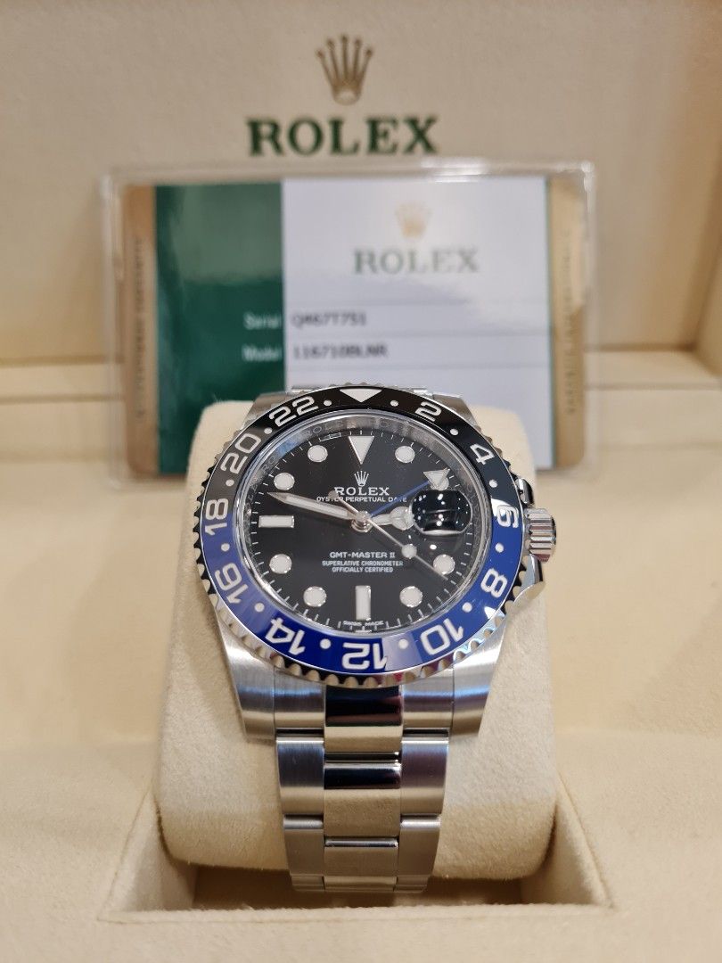 Rolex Batman 116710 BLNR 2019