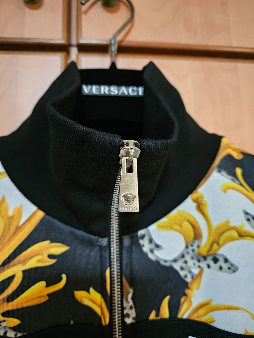 Versace jacket mens sale best sale