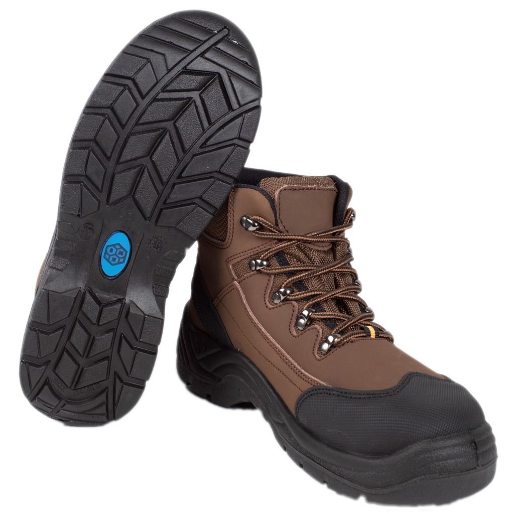 Safety Shoes with Mid Steel Sole and Steel Toe Cap. Men s Fashion