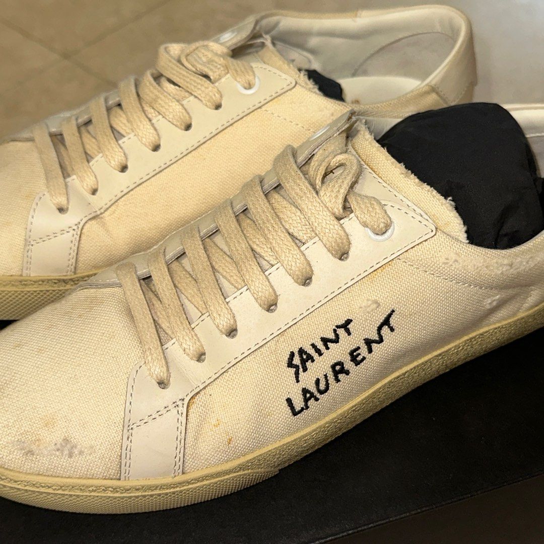 Saint laurent court store shoes