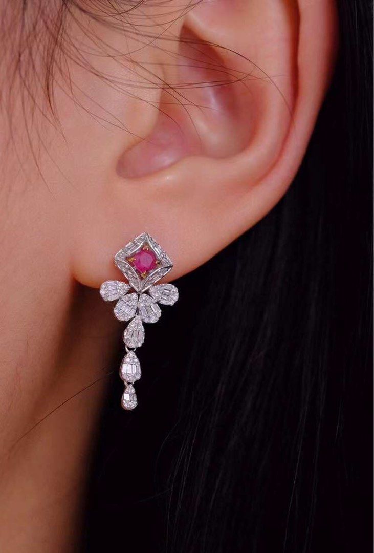Real diamond earrings for sale sale