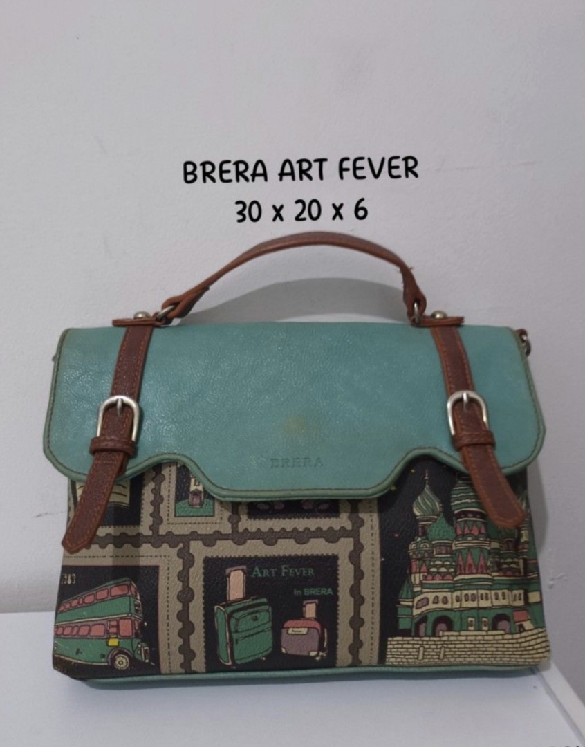 Pre-loved ♥️ 0190 Brera Italy Art Fever Sling Bag AA2F270L4