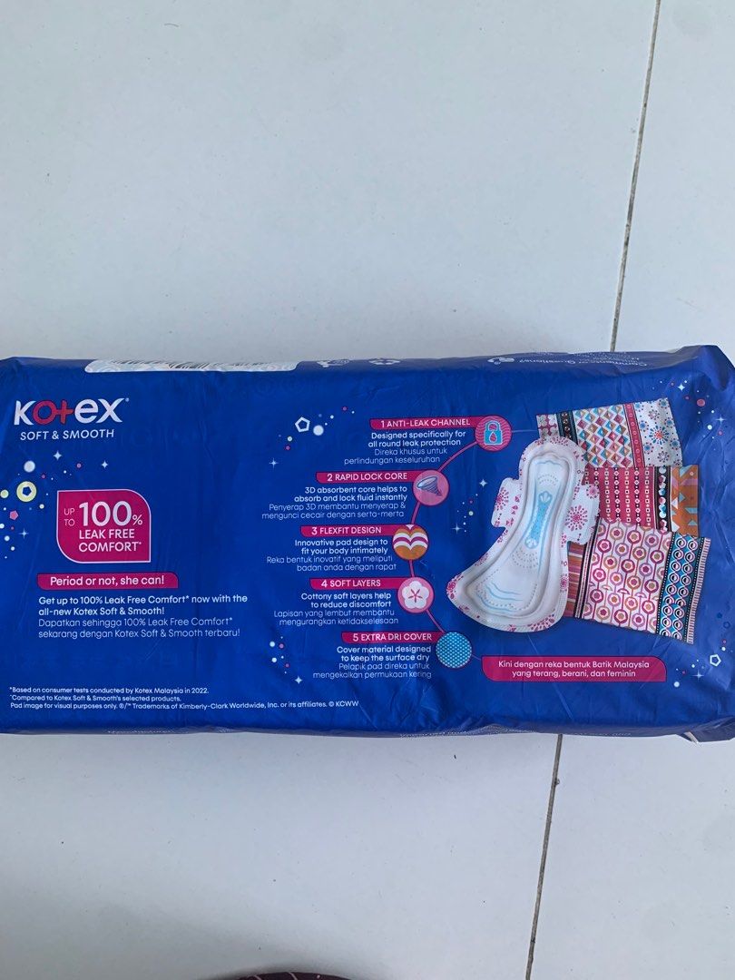 Sanitary napkins, Beauty & Personal Care, Sanitary Hygiene on Carousell