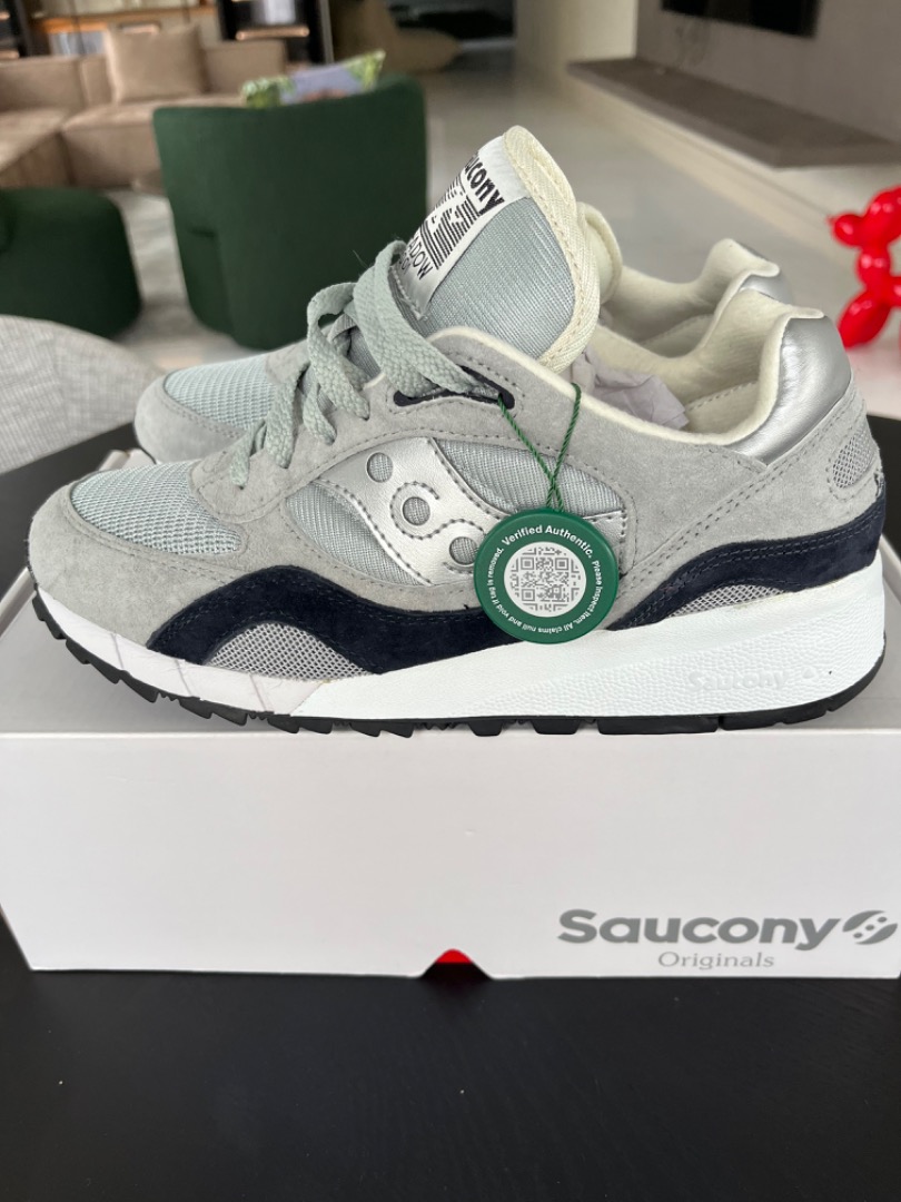 Saucony Shadow 6000 Grey Silver Men s Fashion Footwear Sneakers