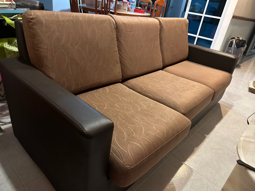 Seahorse 3 seater Sofa, Furniture & Home Living, Furniture, Sofas on Carousell