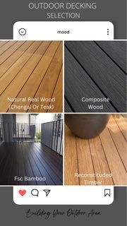 Sg Outdoor Decking Specilalist (composite wood, Chengal, bamboo etc)