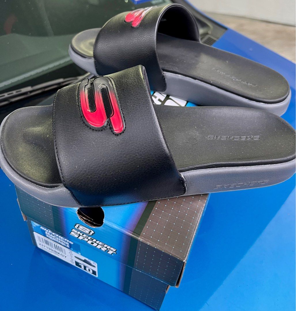 Mens sketcher flip flops store