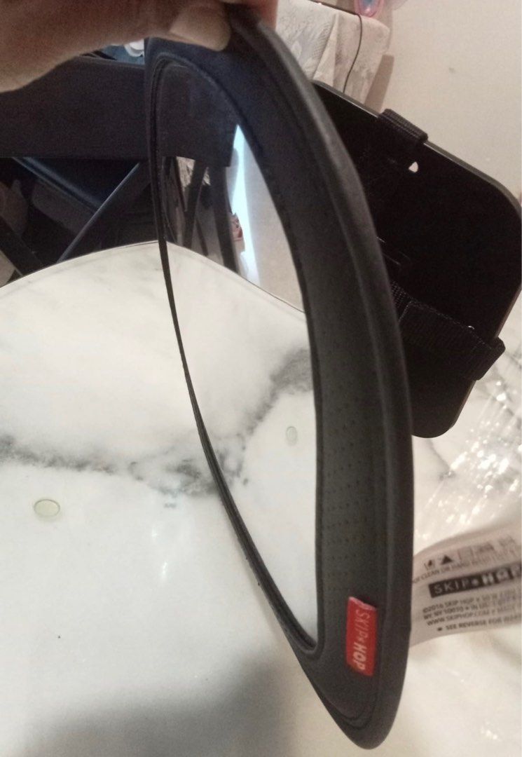 Skip Hop Style Driven Backseat Baby Car Mirror Black