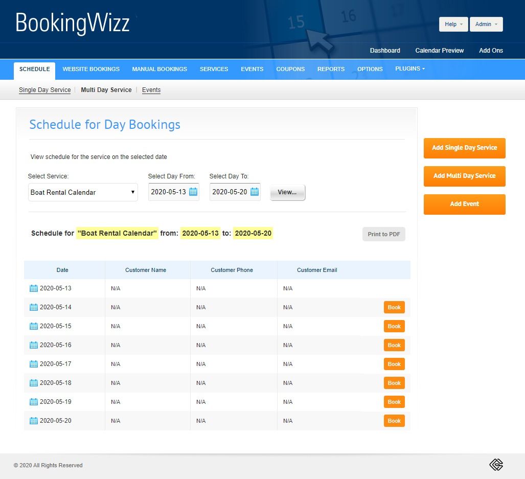 Smart Booking System, Reservation System, Bulletin Board, Preorders on ...