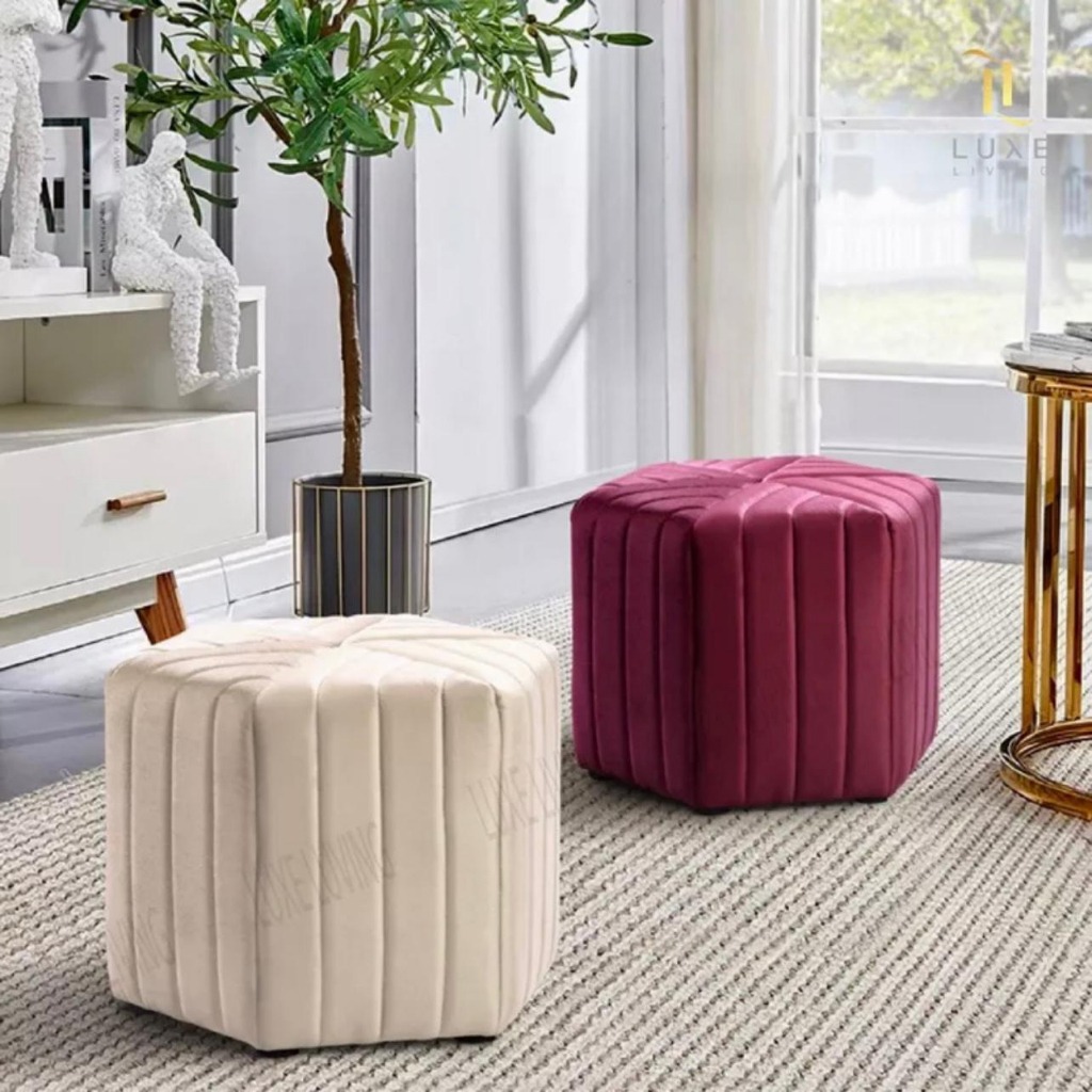 Sofa Cushion Stool Bench Round Cushion Seat Makeup chair Small Tall