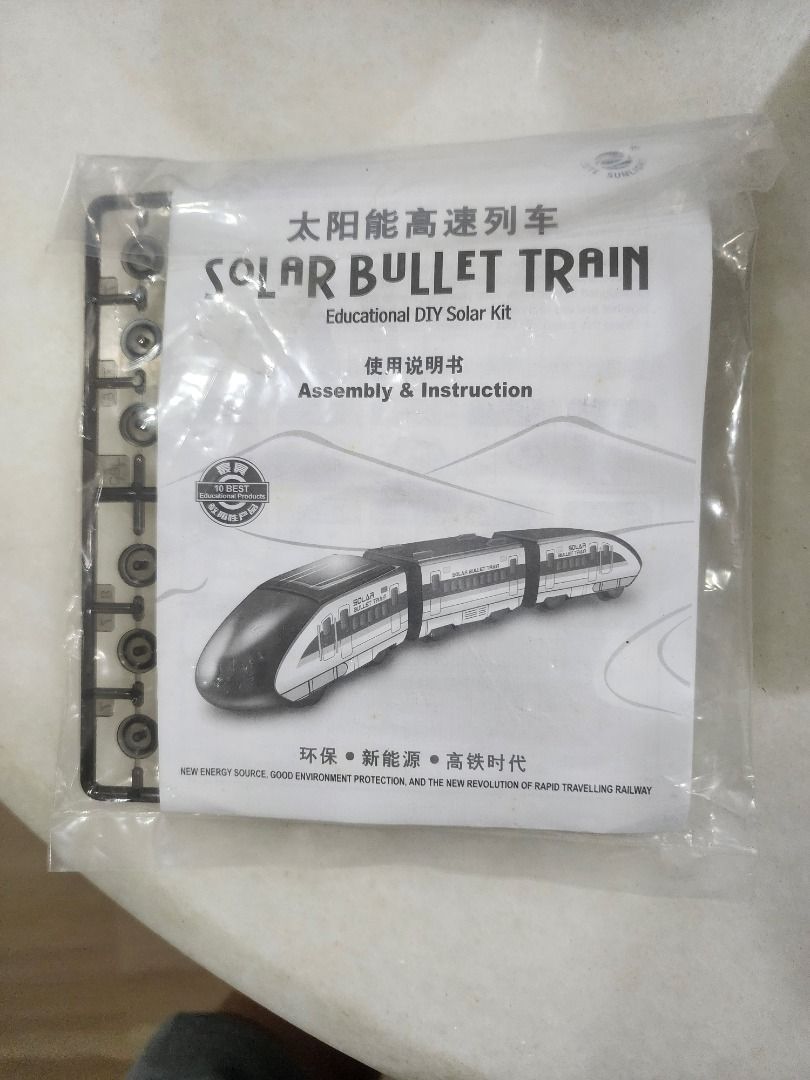 Solar Bullet Train, Hobbies & Toys, Toys & Games on Carousell