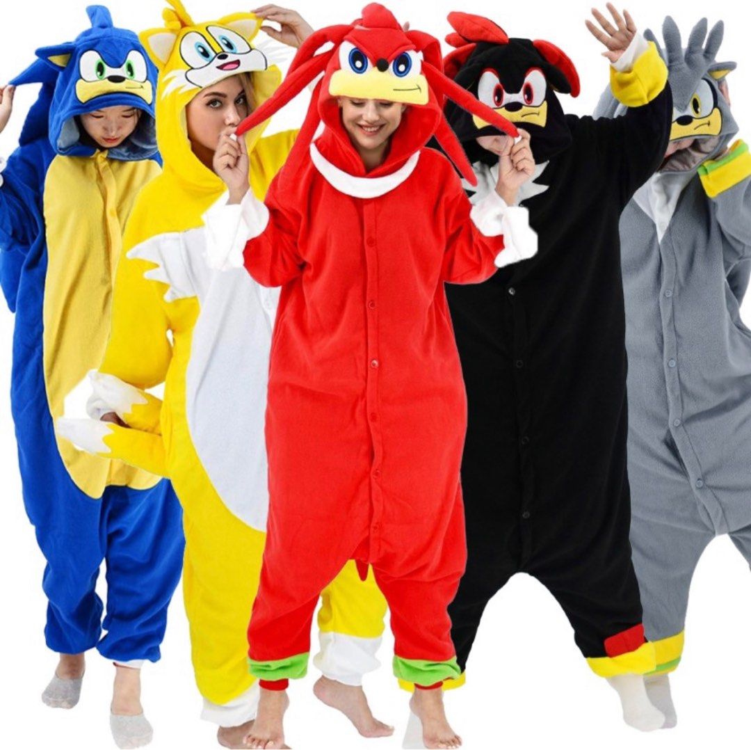 Sonic onesie adults clearance