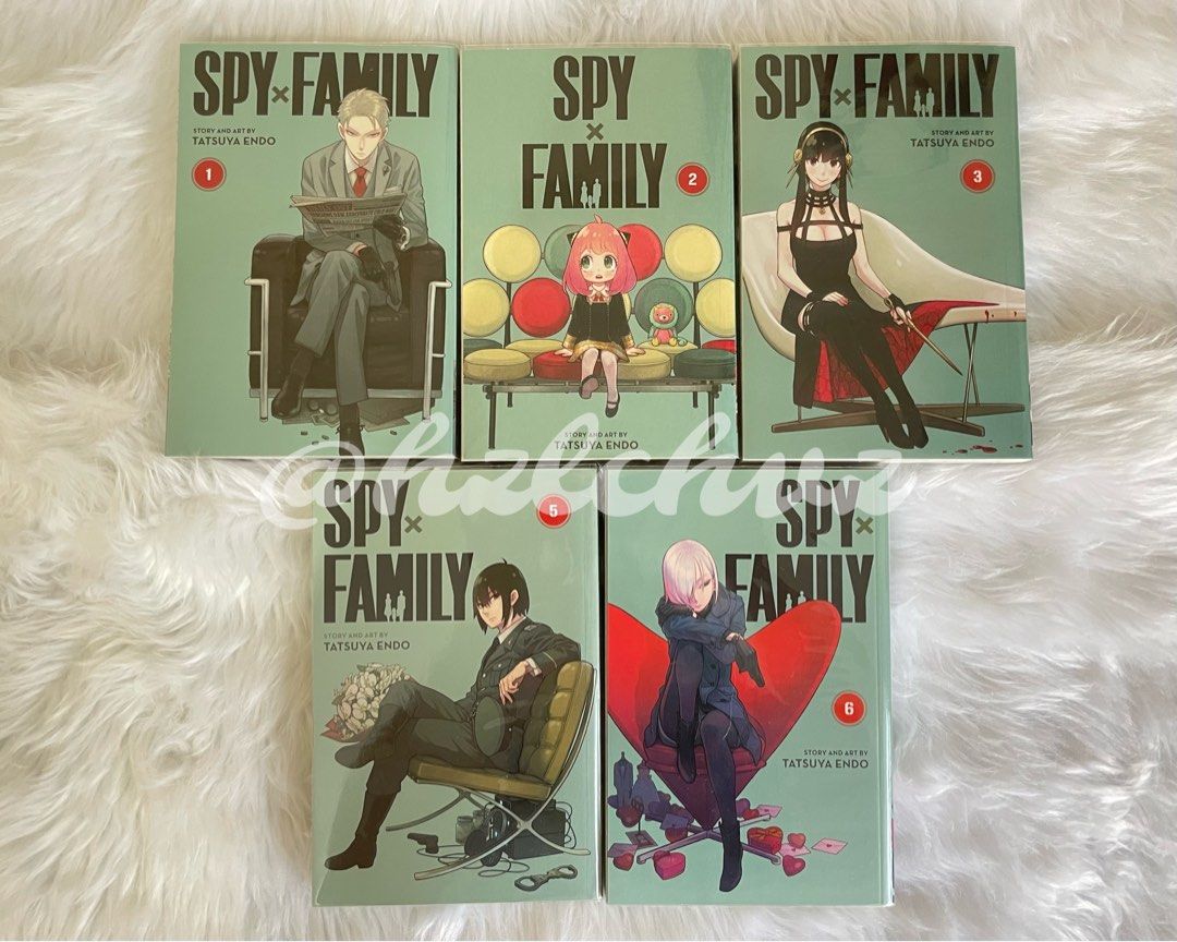 SPY X FAMILY MANGA (VOLUME 1, 2, 3, 5, 6), Hobbies & Toys, Books &  Magazines, Comics & Manga on Carousell