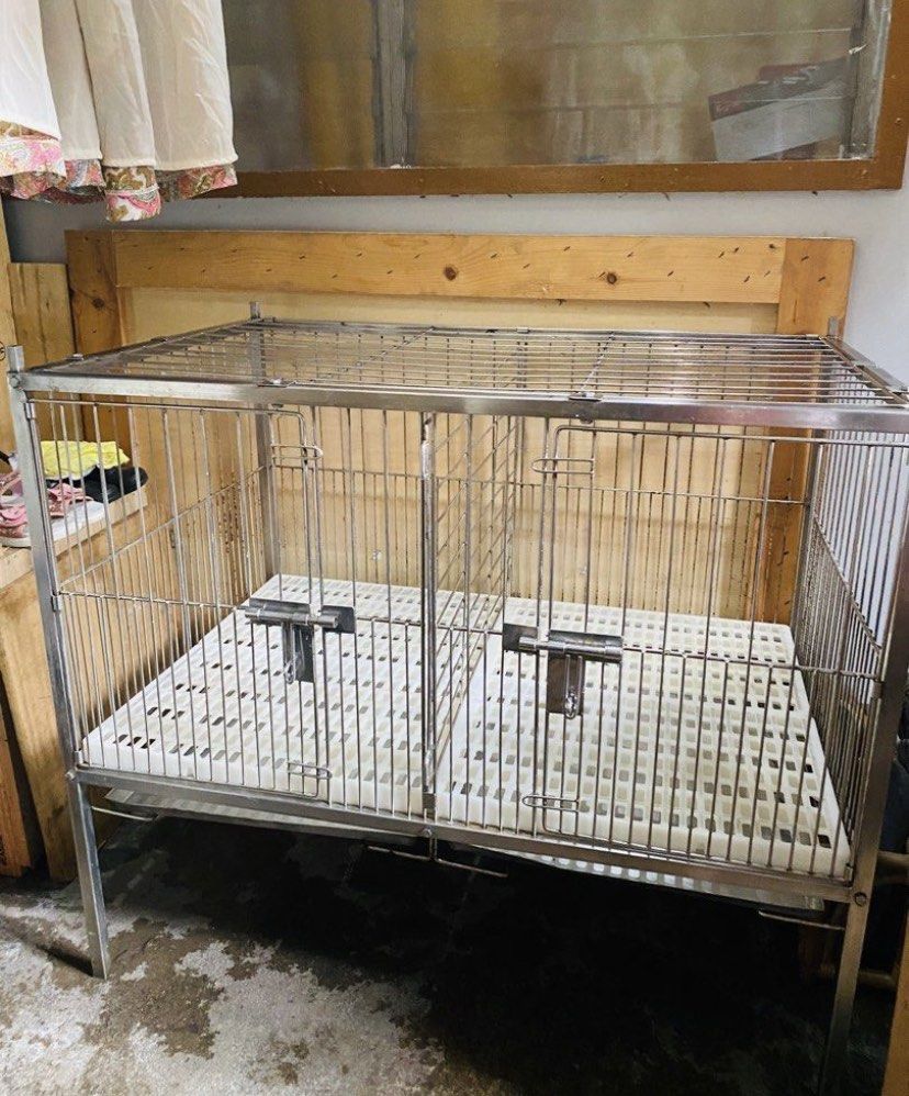 Collapsible dog hot sale cage cartimar