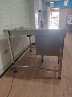 Stainless steel sink for water station