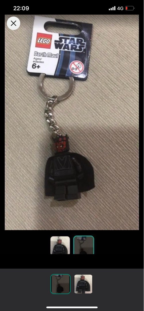 Star Wars Keychain Lego darth maul key chain Hobbies Toys Toys