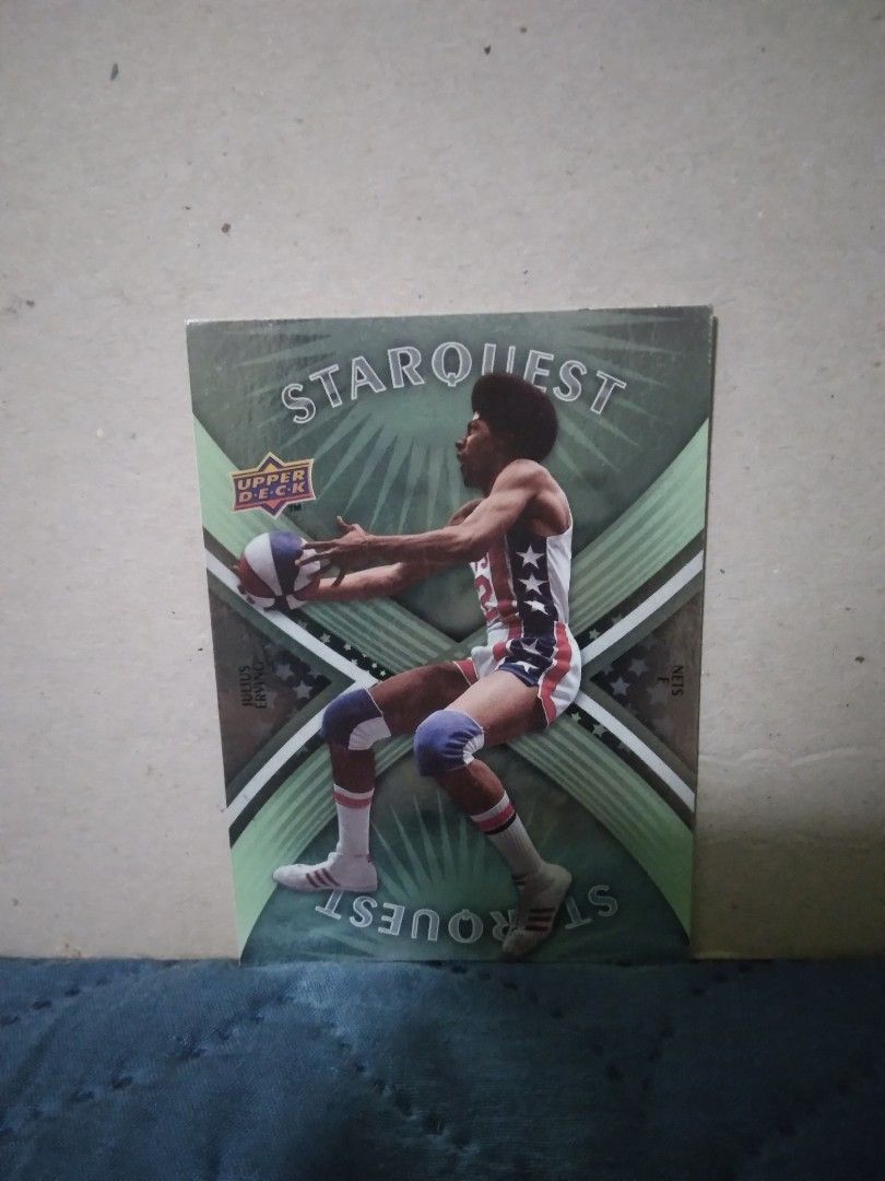 Starquest Julius Erving, Hobbies & Toys, Memorabilia & Collectibles, Fan Merchandise on Carousell