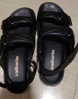 Stradivaruis sandals leather