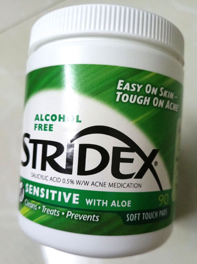 Stridex Acne Control Treatment, Sensitive with Aloe 90 pads, Beauty