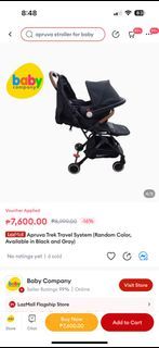 Stroller with car seat