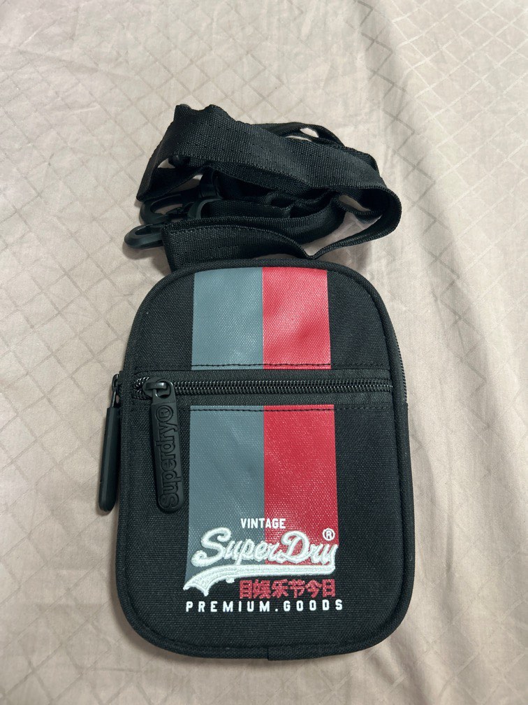 SuperDry Authentic Sling Bag, Men's Fashion, Bags, Sling Bags on Carousell