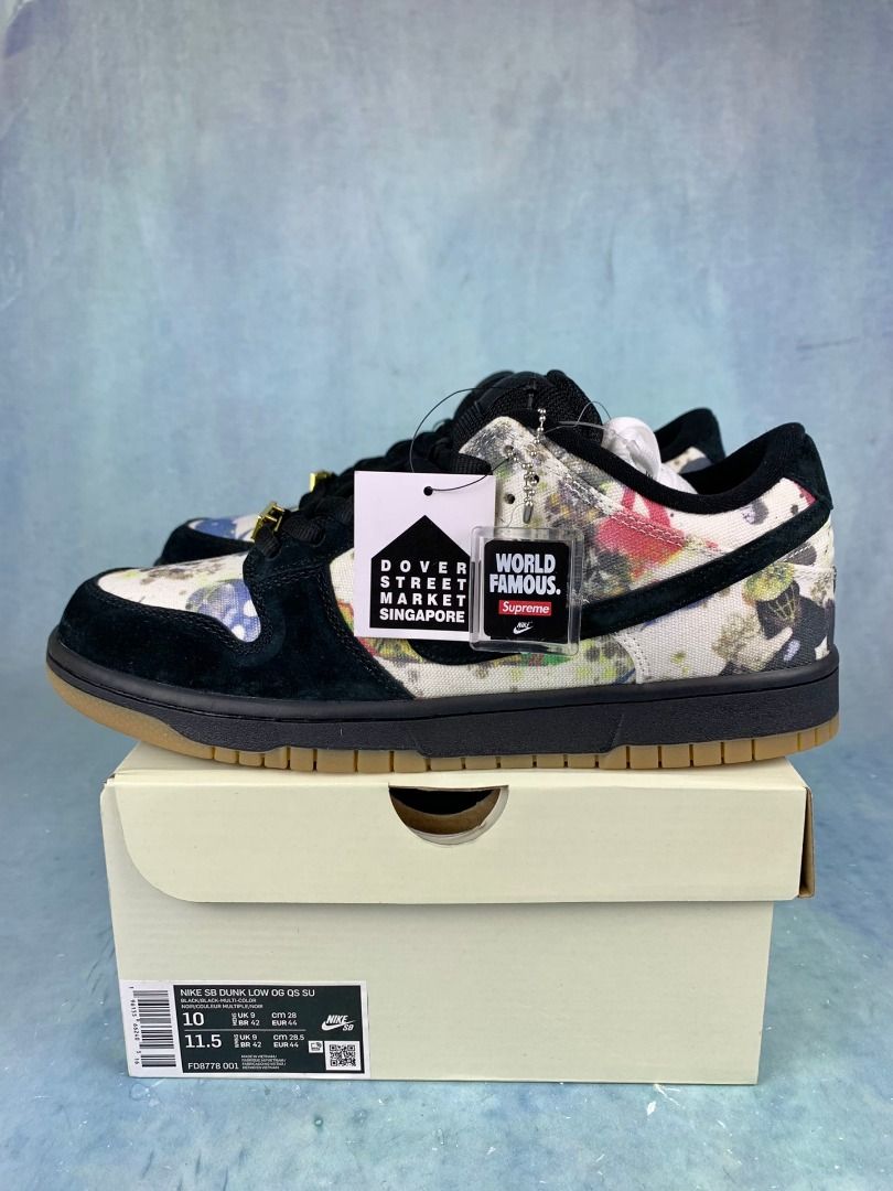 Supreme x Nike SB Dunk Low Rammellzee FD8778-001