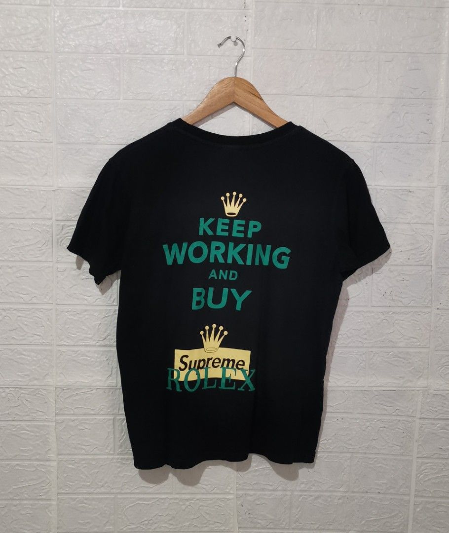 Supreme clearance rolex shirt